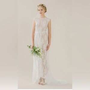 Rue de Seine Ivy Gown in White